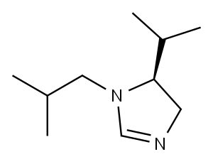 1H-Imidazole,4,5-dihydro-5-(1-methylethyl)-1-(2-methylpropyl)-,(5S)-(9CI) Structure