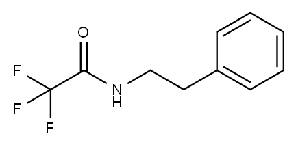 AcetaMide, 2,2,2-trifluoro-N-(2-phenylethyl)- Structure