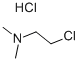 2-Dimethylaminoethyl chloride hydrochloride Struktur