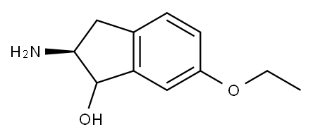 1H-Inden-1-ol,2-amino-6-ethoxy-2,3-dihydro-,(2S)-(9CI) Structure
