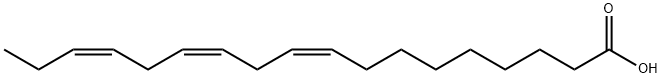 α-亚麻酸, 463-40-1, 结构式