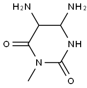 2,4(1H,3H)-Pyrimidinedione,  5,6-diaminodihydro-3-methyl-|