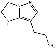 1H-Imidazo[1,2-b]pyrazole-7-ethanamine,  2,3-dihydro- Structure