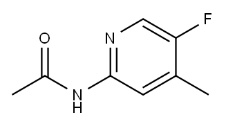 2-ACETAMIDO-5-FLUORO-4-PICOLINE|N-(5-氟-4-甲基吡啶-2-基)乙酰胺