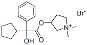 glycopyrronium bromide Struktur