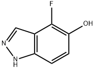1H-Indazol-5-ol, 4-fluoro- (9CI) Structure