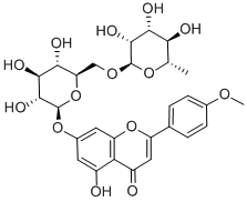 5-ヒドロキシ-2-(4-メトキシフェニル)-7-(6-O-α-L-ラムノピラノシル-β-D-グルコピラノシルオキシ)-4H-1-ベンゾピラン-4-オン