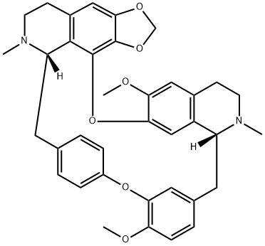 千金藤素, 481-49-2, 结构式