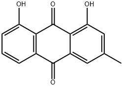 Chrysophanic acid Struktur