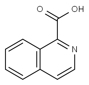 Isoquinoline-1-carboxylic acid Structure