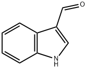 インドール-3-カルボキシアルデヒド 化学構造式