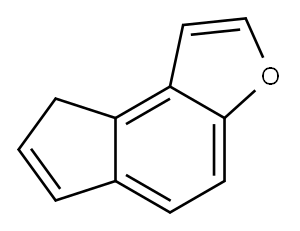 8H-Indeno[5,4-b]furan  (8CI) Structure