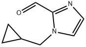 1H-Imidazole-2-carboxaldehyde, 1-(cyclopropylmethyl)- (9CI) Structure