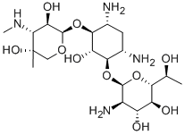 遗传霉素, 49863-47-0, 结构式