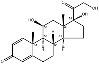プレドニゾロン 化学構造式