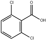 2,6-ジクロロ安息香酸 化学構造式