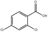2,4-Dichlorobenzoic acid Struktur
