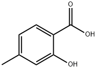 4-甲基水杨酸, 50-85-1, 结构式
