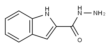 1H-INDOLE-2-CARBOXYLIC ACID HYDRAZIDE Structure