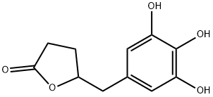2(3H)-Furanone, dihydro-5-[(3,4,5-trihydroxyphenyl)methyl]- (9CI)|二氢-5-[(3,4,5-三羟基苯基)甲基]-2(3H)-呋喃酮