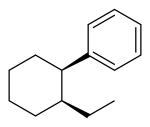 1,2,3,4,5,6-Hexahydroethylbiphenyl 结构式