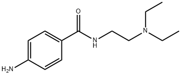 普鲁卡因胺, 51-06-9, 结构式