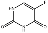 5-Fluorouracil Struktur