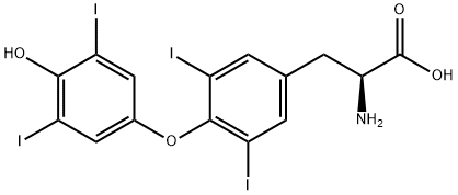 L-Thyroxine Struktur