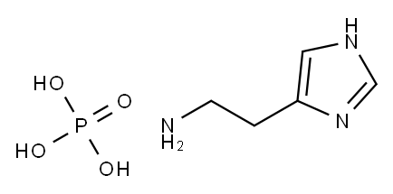 Histamine phosphate Structure