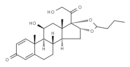 Budesonide Structure