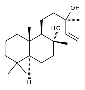 [1R-[1α(R*),2β,4aβ,8aα]]-2-Hydroxy-α,2,5,5,8a-pentamethyl-α-vinyldecahydronaphthalin-1-propan-1-ol