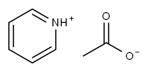 Pyridinium acetate Structure