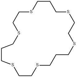 1,4,8,11,15,18-hexathiacyclohenicosane Structure