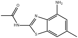 Acetamide, N-(4-amino-6-methyl-2-benzothiazolyl)- (9CI)|