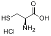 L-半胱氨酸盐酸盐, 52-89-1, 结构式