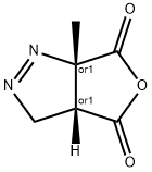 3H-Furo[3,4-c]pyrazole-4,6-dione,3a,6a-dihydro-6a-methyl-,cis-(9CI) Structure