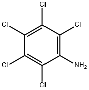 Pentachloroaniline Struktur