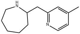HEXAHYDRO-2-[(4-METHYL-2-PYRIDINYL)METHYL]-1H-AZEPINE Structure