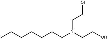 2,2'-(heptylimino)bisethanol Structure