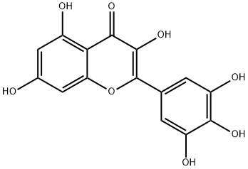 Myricetin Struktur