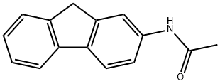 2-乙酰氨基氟 结构式