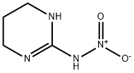 Hexahydro-2-(nitroimino)-pyrimidine Structure
