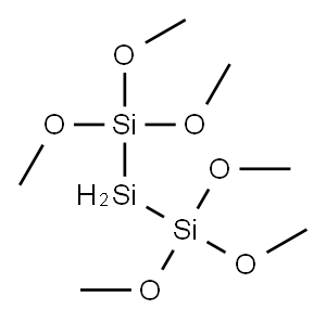 1,1,1,3,3,3-Hexamethoxytrisilane Structure