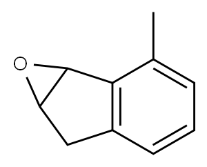 6H-Indeno[1,2-b]oxirene,  1a,6a-dihydro-2-methyl-,  (-)-|