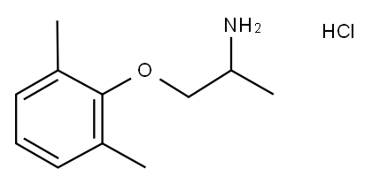 Mexiletine hydrochloride Structure
