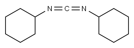 N,N'-ジシクロヘキシルカルボジイミド 化学構造式