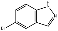 5-ブロモインダゾール 化学構造式