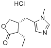 盐酸毛果芸香碱, 54-71-7, 结构式