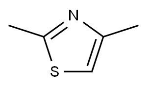 2,4-Dimethylthiazole Structure