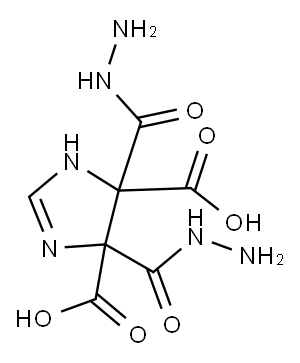 1H-imidazole-4,5-di(carbohydrazide) Structure
